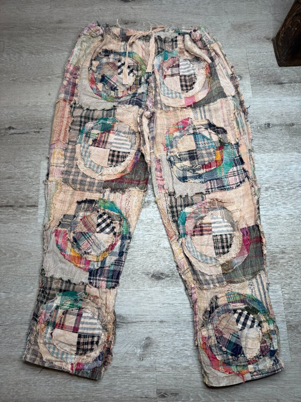 Jaded Gypsy Multicolor Patchwork Pants S/M